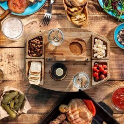 Merkloos Houten Outdoor Wijntafel Draagbare Houten Picknicktafel Mini Campingtafels Met Wijnglas Houder Voor Tuin Outdoor Camping Picknick Strand - Plataan Hout - Wijn 12 Merkloos Houten Outdoor Wijntafel Draagbare Houten Picknicktafel Mini Campingtafels Met Wijnglas Houder Voor Tuin Outdoor Camping Picknick Strand - Plataan Hout - Wijn -Bol 1200x1200 458