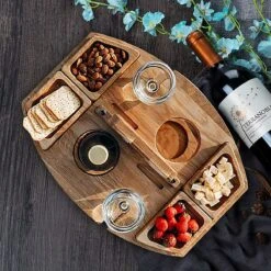 Merkloos Houten Outdoor Wijntafel Draagbare Houten Picknicktafel Mini Campingtafels Met Wijnglas Houder Voor Tuin Outdoor Camping Picknick Strand - Plataan Hout - Wijn 13 Merkloos Houten Outdoor Wijntafel Draagbare Houten Picknicktafel Mini Campingtafels Met Wijnglas Houder Voor Tuin Outdoor Camping Picknick Strand - Plataan Hout - Wijn -Bol 1200x1200 459