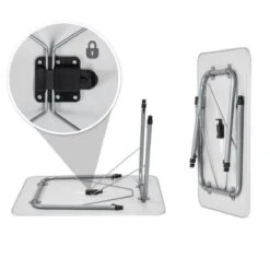 TecTake - Campingtafel - Inklapbaar, Afmetingen 80 X 60 X 68 Cm - 402173 -Bol 1200x1200 470