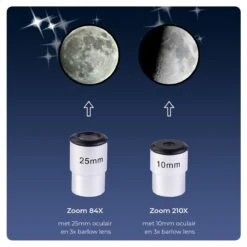 AYOO® Telescoop - Sterrenkijker - Telescoop - 210x Zoom - Volledige Set - Smartphone Houder - Verstelbaar Statief - Draagtas - 70/700mm -Bol 1200x1200 518