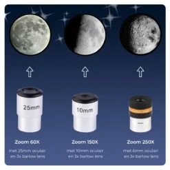 AYOO® Telescoop - Sterrenkijker - 250X Zoom - Volledige Set - Smartphone Houder - Verstelbaar Statief - Draagtas - 80/500mm -Bol 1200x1200 552