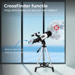Nuvance - Telescoop - 300x Vergroting - Sterrenkijker Volwassenen / Kinderen - Inclusief Statief En Draagtas - Astronomie En Sterrenkunde - Nachtkijker 15 Nuvance - Telescoop - 300x Vergroting - Sterrenkijker Volwassenen / Kinderen - Inclusief Statief En Draagtas - Astronomie En Sterrenkunde - Nachtkijker -Bol 1200x1200 587