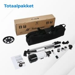 Nuvance - Telescoop - 300x Vergroting - Sterrenkijker Volwassenen / Kinderen - Inclusief Statief En Draagtas - Astronomie En Sterrenkunde - Nachtkijker 19 Nuvance - Telescoop - 300x Vergroting - Sterrenkijker Volwassenen / Kinderen - Inclusief Statief En Draagtas - Astronomie En Sterrenkunde - Nachtkijker -Bol 1200x1200 590