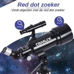 CAMUX Telescoop - Sterrenkijker - Geschikt Voor Volwassenen En Kinderen - Nachtkijker - Sterrenkunde -Bol 1200x1200 649