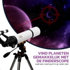 Telescoop Deluxe - Sterrenkijker - Astronomie - Nachtkijker - Sterrenkunde - Waterproof - Geschikt Voor Volwassenen En Kinderen 22 Telescoop Deluxe - Sterrenkijker - Astronomie - Nachtkijker - Sterrenkunde - Waterproof - Geschikt Voor Volwassenen En Kinderen -Bol 1200x1200 673