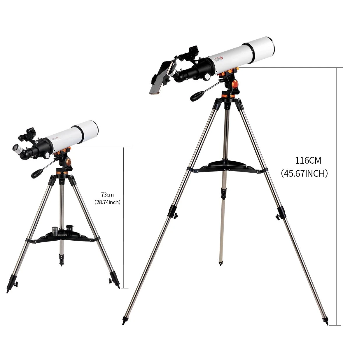 Merkloos Telescoop - 250x Vergroting - Sterrenkijker Beginners / Volwassenen / Gevorderden - Inclusief Gebruiksaanwijzing - Inclusief Statief En Draagtas - 50080 7 Merkloos Telescoop - 250x Vergroting - Sterrenkijker Beginners / Volwassenen / Gevorderden - Inclusief Gebruiksaanwijzing - Inclusief Statief En Draagtas - 50080 - Afbeelding 5