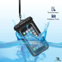 Travelhawk Waterdichte Telefoonhoesjes - Onderwater Hoesje Telefoon - Waterdichte Telefoonzakje - Geschikt Voor Alle Smartphones - Ook Voor Paspoort & Betaalpassen - Zwart 14 Travelhawk Waterdichte Telefoonhoesjes - Onderwater Hoesje Telefoon - Waterdichte Telefoonzakje - Geschikt Voor Alle Smartphones - Ook Voor Paspoort & Betaalpassen - Zwart -Bol 1200x1200 691