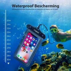 Travelhawk Waterdichte Telefoonhoesjes - Drybag Set Van 2 Stuks - Onderwater Hoesje Telefoon - Waterdichte Telefoonzakje - Geschikt Voor Alle Smartphones - Ook Voor Paspoort & Betaalpassen - Zwart 19 Travelhawk Waterdichte Telefoonhoesjes - Drybag Set Van 2 Stuks - Onderwater Hoesje Telefoon - Waterdichte Telefoonzakje - Geschikt Voor Alle Smartphones - Ook Voor Paspoort & Betaalpassen - Zwart -Bol 1200x1200 708