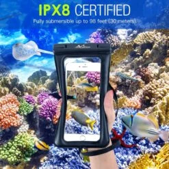 Waterdichte Telefoonhoesjes + Koord En Sportarmband - IPX7 Gecertificeerd - Voor Samsung En IPhone 14 Waterdichte Telefoonhoesjes + Koord En Sportarmband - IPX7 Gecertificeerd - Voor Samsung En IPhone -Bol 1200x1200 718