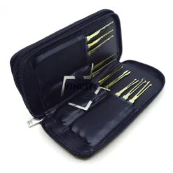 Lockpick Set Voor Beginners En Gevorderden Met Luxe Lederen Hoes - Lock Pick Set - Lockpicker - 20 Delig - Zwart -Bol 1200x1200 768