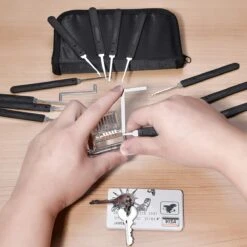 D.M.Store - Lockpick Set - Lockpicking Set - Lockpick - Lockpick Set Beginners - Survival Kit - Sloten Opener Set - Lockpick Set Voor Beginners En Gevorderden - Oefenslot - Lock Picking Set -Bol 1200x1200 771