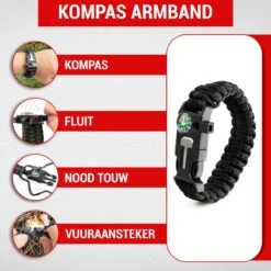 MGR Noodpakket – Survival Kit – Outdoor – Survival Kit Outdoor – Survival Mes – Zaklamp – 18-Delig -Bol 1200x1200 782