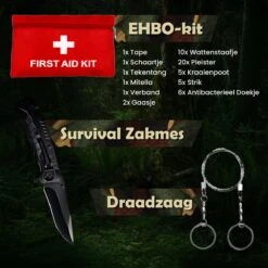 WILDGEAR® Survival Kit 35-delige Survival Set – Noodpakket – Overlevingspakket – Survival Armband – Survival Kit Outdoor – Survival Tool – Survival Kit Combat – Survival Kit Kinderen – Survival Kit Bushcraft – Survival Mes – Survival -Bol 1200x1200 799