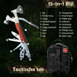 WILDGEAR® Survival Kit 35-delige Survival Set – Noodpakket – Overlevingspakket – Survival Armband – Survival Kit Outdoor – Survival Tool – Survival Kit Combat – Survival Kit Kinderen – Survival Kit Bushcraft – Survival Mes – Survival -Bol 1200x1200 800