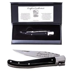 Laguiole Style De Vie Zakmes - In Giftbox - Zwart Ebbenhout -Bol 1200x1200 847