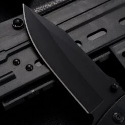 Sefaras Survival Mes Met Slijpsteen - Inklapbare Zakmes - 23 CM - J13 - 3cr13/Aluminum - Riemsnijder - Voor Kamperen - RVS - Zwart -Bol 1200x1200 857