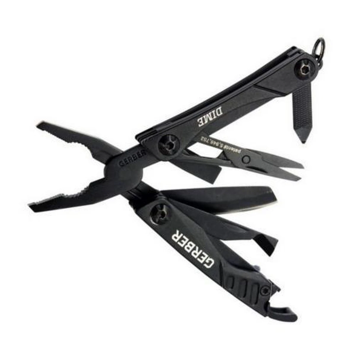 Gerber Multitool Dime Mini - 8 Functies - Zwart 6 Gerber Multitool Dime Mini - 8 Functies - Zwart - Afbeelding 4