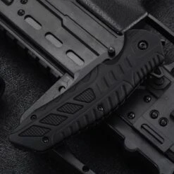 Sefaras Survival Zakmes J01 - Mes Met Tanden Aan 2 Kanten - 3cr13/Aluminum - Inklapbaar - Broekclip - Voor Kamperen - RVS - Zwart 14 Sefaras Survival Zakmes J01 - Mes Met Tanden Aan 2 Kanten - 3cr13/Aluminum - Inklapbaar - Broekclip - Voor Kamperen - RVS - Zwart -Bol 1200x1200 900