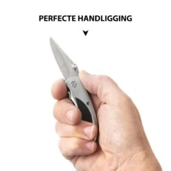 MacGyver Clipknife | Clip Zakmes | 12cm | Mes Met RVS Lemmet – Riemclip – Zilver -Bol 1200x1200 903