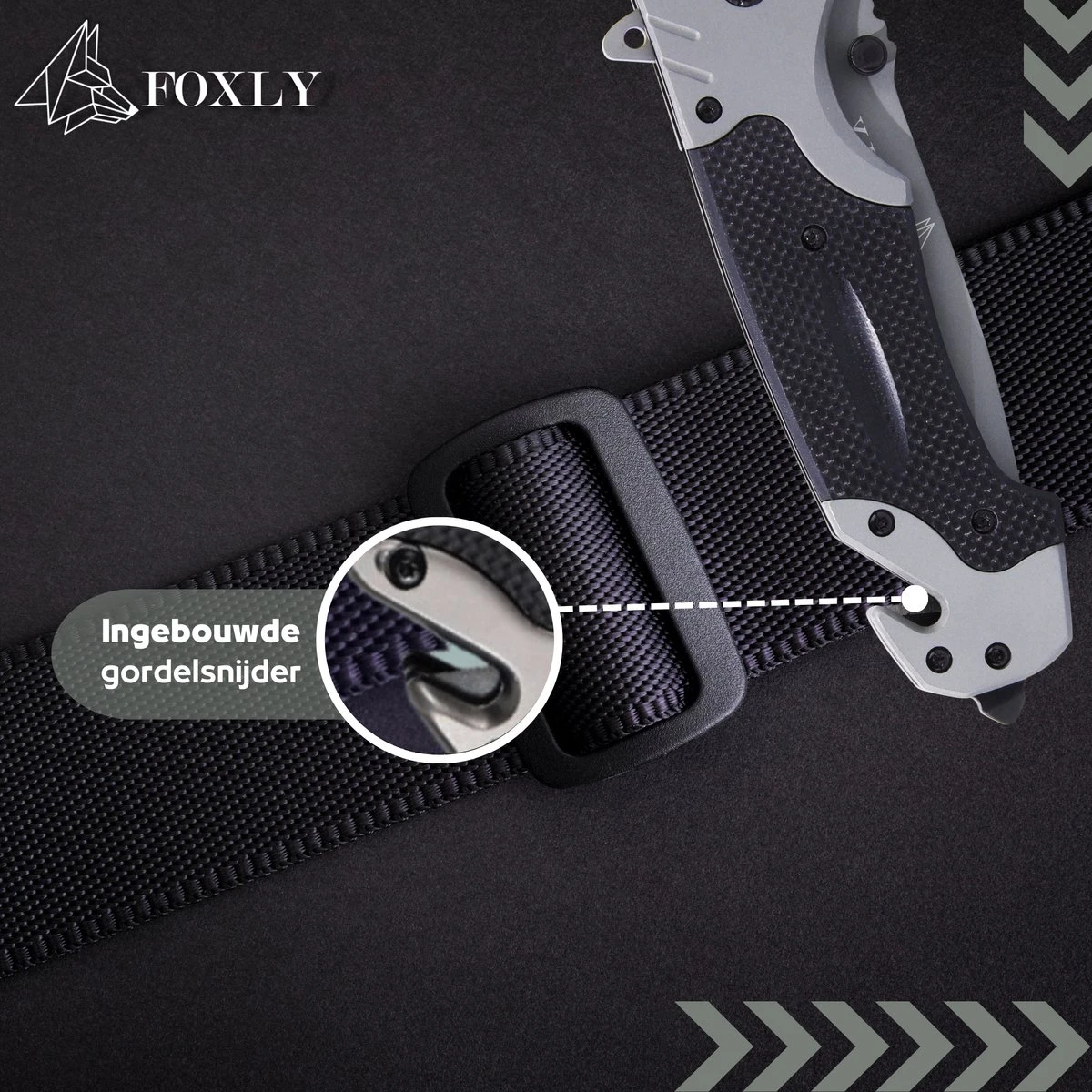 FOXLY® Zakmes Outdoor - Jachtmes - Survival Mes - Carbon Fiber - 22 Cm - Storm X85 6 FOXLY® Zakmes Outdoor - Jachtmes - Survival Mes - Carbon Fiber - 22 Cm - Storm X85 - Afbeelding 4