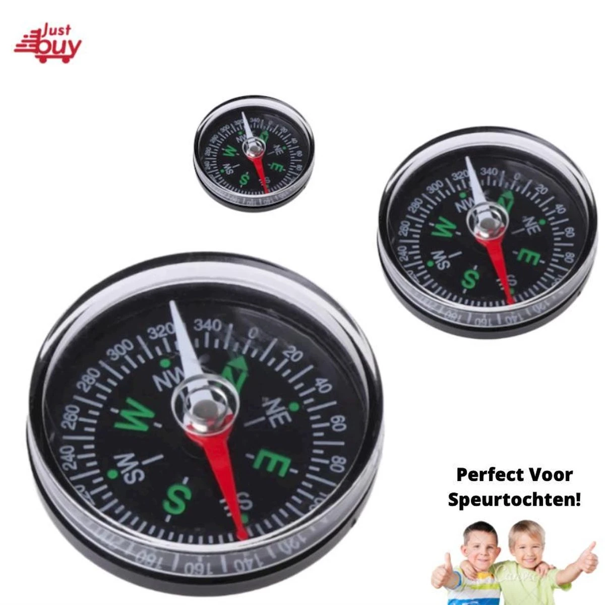 Merkloos JustBuy Kompas - Kaart - Camping - School - Survival Kit - Survivallen 3 Merkloos JustBuy Kompas - Kaart - Camping - School - Survival Kit - Survivallen