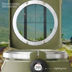 IBright Professionele Metalen Militaire Kompas - Inklapbaar - Waterproof - Schokbestendig - Kaart Kompas Met Kaartlezer - Met Opberg Etui 24 IBright Professionele Metalen Militaire Kompas - Inklapbaar - Waterproof - Schokbestendig - Kaart Kompas Met Kaartlezer - Met Opberg Etui -Bol 1200x1200 933