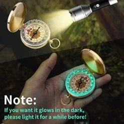 Vintage Zakkompas - Waterdicht Messing Kompas Klassiek Springdeksel - Kompas Met Lichtgevende Cijfers Voor Camping - Outdoor 12 Vintage Zakkompas - Waterdicht Messing Kompas Klassiek Springdeksel - Kompas Met Lichtgevende Cijfers Voor Camping - Outdoor -Bol 1200x1200 943