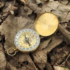 Merkloos Luxe Kompas Van Messing - Glow In The Dark - Lichtgevend -Bol 1200x1200 961