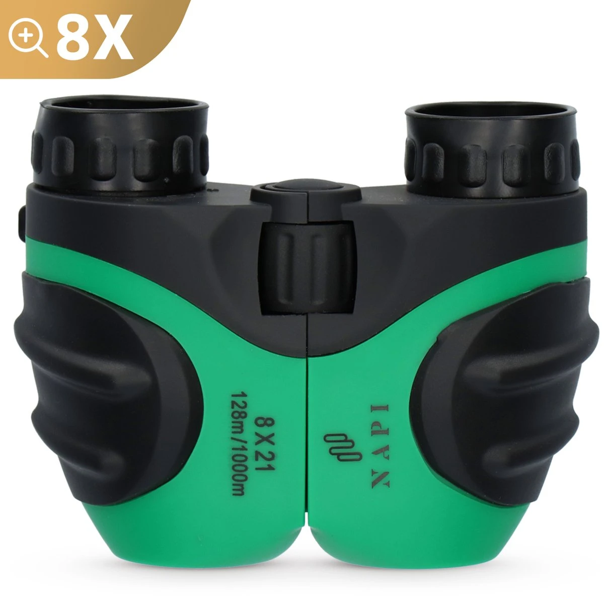 NAPI Verrekijker Voor Kinderen - 8x Vergroting - Hoge Kwaliteit - Inclusief Accessoires - Vergrootglas - Groen 3 NAPI Verrekijker Voor Kinderen - 8x Vergroting - Hoge Kwaliteit - Inclusief Accessoires - Vergrootglas - Groen