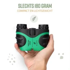 NAPI Verrekijker Voor Kinderen - 8x Vergroting - Hoge Kwaliteit - Inclusief Accessoires - Vergrootglas - Groen 14 NAPI Verrekijker Voor Kinderen - 8x Vergroting - Hoge Kwaliteit - Inclusief Accessoires - Vergrootglas - Groen -Bol 1200x1200 970