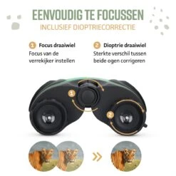 NAPI Verrekijker Voor Kinderen - 8x Vergroting - Hoge Kwaliteit - Inclusief Accessoires - Vergrootglas - Groen 17 NAPI Verrekijker Voor Kinderen - 8x Vergroting - Hoge Kwaliteit - Inclusief Accessoires - Vergrootglas - Groen -Bol 1200x1200 973