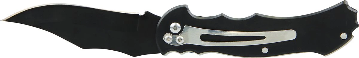 Dragon Zakmes - Opvouwbaar - Inklapbaar - Discreet - Survival Mes - Tactical Knife - 18cm - Broekclip - Vlijmscherp - RVS - Zwart 8 Dragon Zakmes - Opvouwbaar - Inklapbaar - Discreet - Survival Mes - Tactical Knife - 18cm - Broekclip - Vlijmscherp - RVS - Zwart - Afbeelding 6