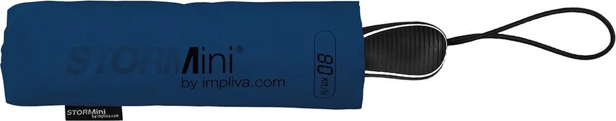 STORMini - Stormparaplu - Geschikt Voor Windvlagen Tot 80km/h - Ø 100 Cm - Donkerblauw 4 STORMini - Stormparaplu - Geschikt Voor Windvlagen Tot 80km/h - Ø 100 Cm - Donkerblauw - Afbeelding 2