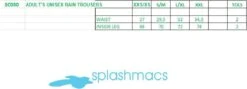 Splashmacs Waterdichte Regenbroek Voor Volwassenen Van Unisex (Geel) XXL -Bol 1200x430 1