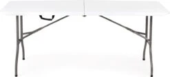 Inklapbare Tafel - Opklaptafel - 180x70x73,5 Cm - Wit -Bol 1200x543