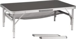 Bo-Camp Campingtafel - 100x60x70 - Grijs -Bol 1200x619