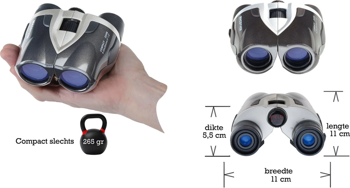 MacGyver Verrekijker 8-25 X 25 Vergroting Compact Zoom - Hoogwaardige Verrekijker - Waterbestendig - Lichtgewicht Voor Veelzijdig Gebruik - Ideaal Voor Evenementen - Natuur - Reis 7 MacGyver Verrekijker 8-25 X 25 Vergroting Compact Zoom - Hoogwaardige Verrekijker - Waterbestendig - Lichtgewicht Voor Veelzijdig Gebruik - Ideaal Voor Evenementen - Natuur - Reis - Afbeelding 5