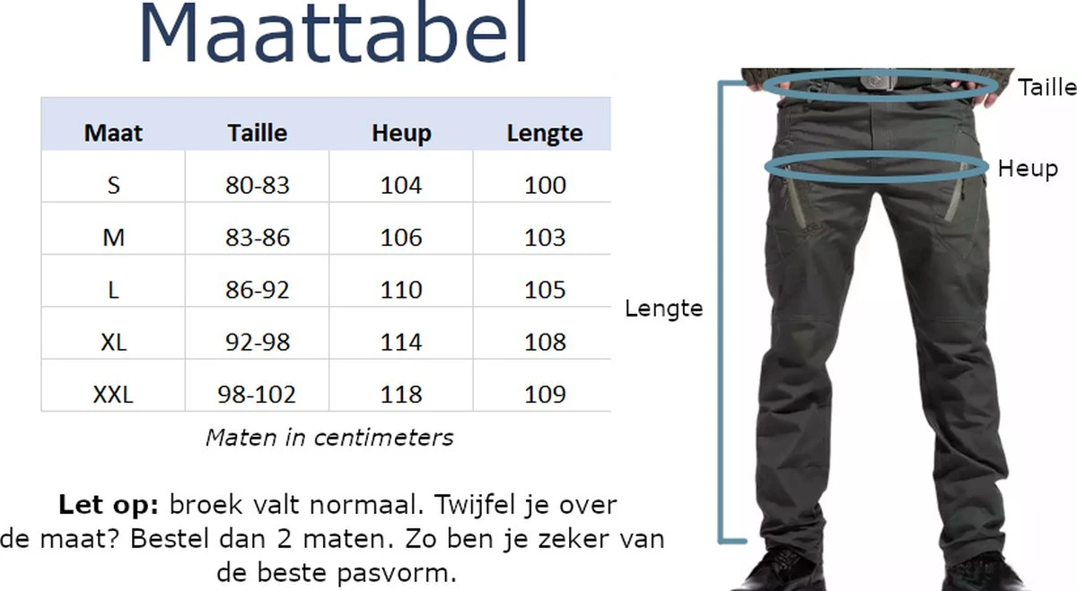 Hikr® Waterdichte Broek Heren - Outdoor Broek - Winddicht & Waterdicht - Tactical Pants - Broek Waterdicht Heren 6 Hikr® Waterdichte Broek Heren - Outdoor Broek - Winddicht & Waterdicht - Tactical Pants - Broek Waterdicht Heren - Afbeelding 4