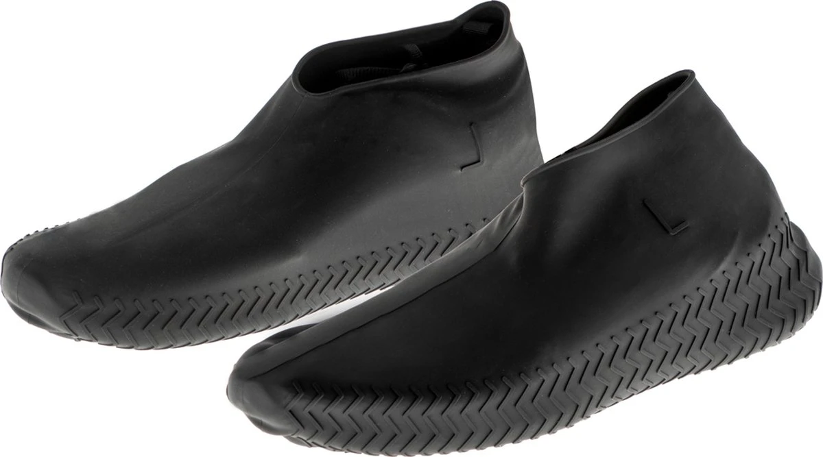 Siliconen Unisex Waterdichte Overschoenen Zwart Maat L 39-44 - Herbruikbaar – Anti Slip Regen Overschoen - Schoenhoesjes - Waterdichte Schoenbeschermers - Regenhoes – Schoenovertrek - Regenlaarzen 5 Siliconen Unisex Waterdichte Overschoenen Zwart Maat L 39-44 - Herbruikbaar – Anti Slip Regen Overschoen - Schoenhoesjes - Waterdichte Schoenbeschermers - Regenhoes – Schoenovertrek - Regenlaarzen - Afbeelding 3