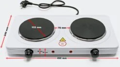 Dubbele Elektrische Kookplaat 2-Pits - Losse Camping Kookstel Fornuis - Kooktoestel Kampeer Kookstel 13 Dubbele Elektrische Kookplaat 2-Pits - Losse Camping Kookstel Fornuis - Kooktoestel Kampeer Kookstel -Bol 1200x675 5