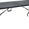 ERRO Vouwtafel - Houtlook - 180x74cm - Zwart -Bol 1200x678