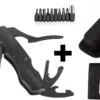 PLAY IT Zakmes Multitool 14 In 1 Incl. Draagetui & 9 Delige Bit Set - 11 In 1 Multikaart - Zwart 2 PLAY IT Zakmes Multitool 14 In 1 Incl. Draagetui & 9 Delige Bit Set - 11 In 1 Multikaart - Zwart -Bol 1200x704 1