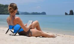 Y-ply Ruggensteuntje - Strandstoel - Opvouwbaar - Rood -Bol 1200x707