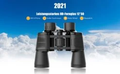 Blazelife 12x50 Verrekijker - Nachtzicht - Waterbestendig - Compacte Set Met Smartphone-adapter, Draagtas, Spiegeldoek - Kerstmis - Kerstfeest - Christmas Gift -Bol 1200x742 5