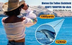 Blazelife 12x50 Verrekijker - Nachtzicht - Waterbestendig - Compacte Set Met Smartphone-adapter, Draagtas, Spiegeldoek - Kerstmis - Kerstfeest - Christmas Gift -Bol 1200x742 6