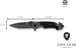 Survival Zakmes Outdoor – 1 Hand Open Systeem En Broekclip – 22.5 CM Vouwmes – RVS – Lion Gear KN-03 14 Survival Zakmes Outdoor – 1 Hand Open Systeem En Broekclip – 22.5 CM Vouwmes – RVS – Lion Gear KN-03 -Bol 1200x765 4