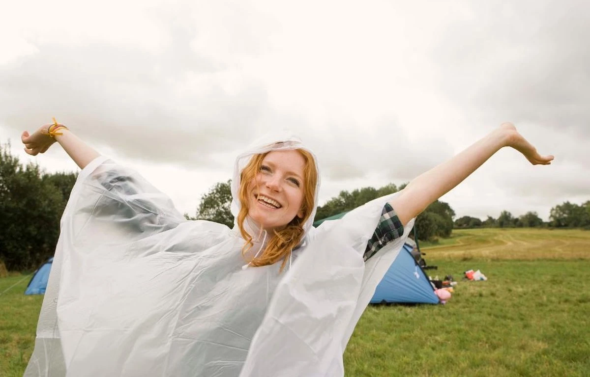 3BMT Regen Poncho Herbruikbaar - Stevig, Watervast En Voorzien Van Capuchon 4 3BMT Regen Poncho Herbruikbaar - Stevig, Watervast En Voorzien Van Capuchon - Afbeelding 2