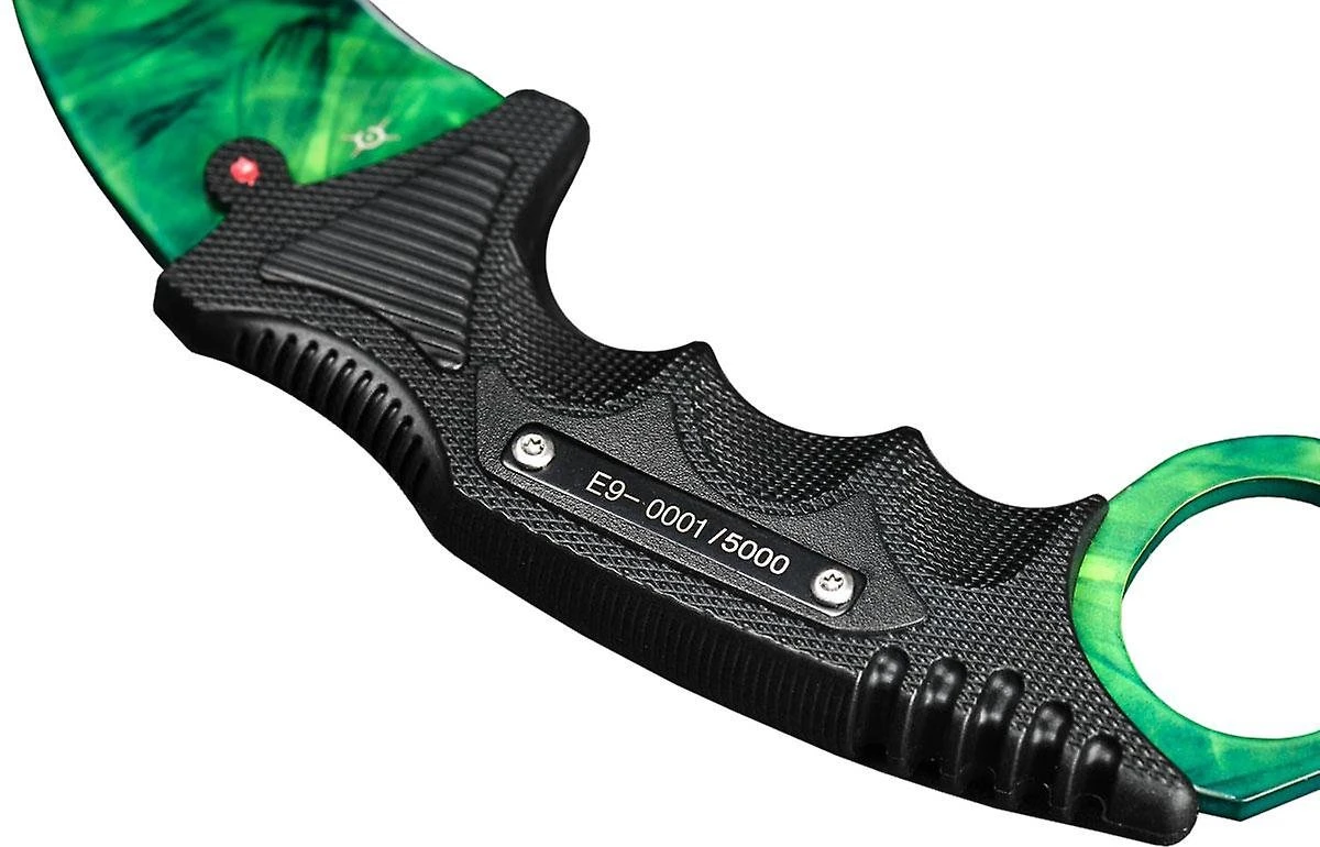 FadeCase Karambit Elite - Emerald 4 FadeCase Karambit Elite - Emerald - Afbeelding 2