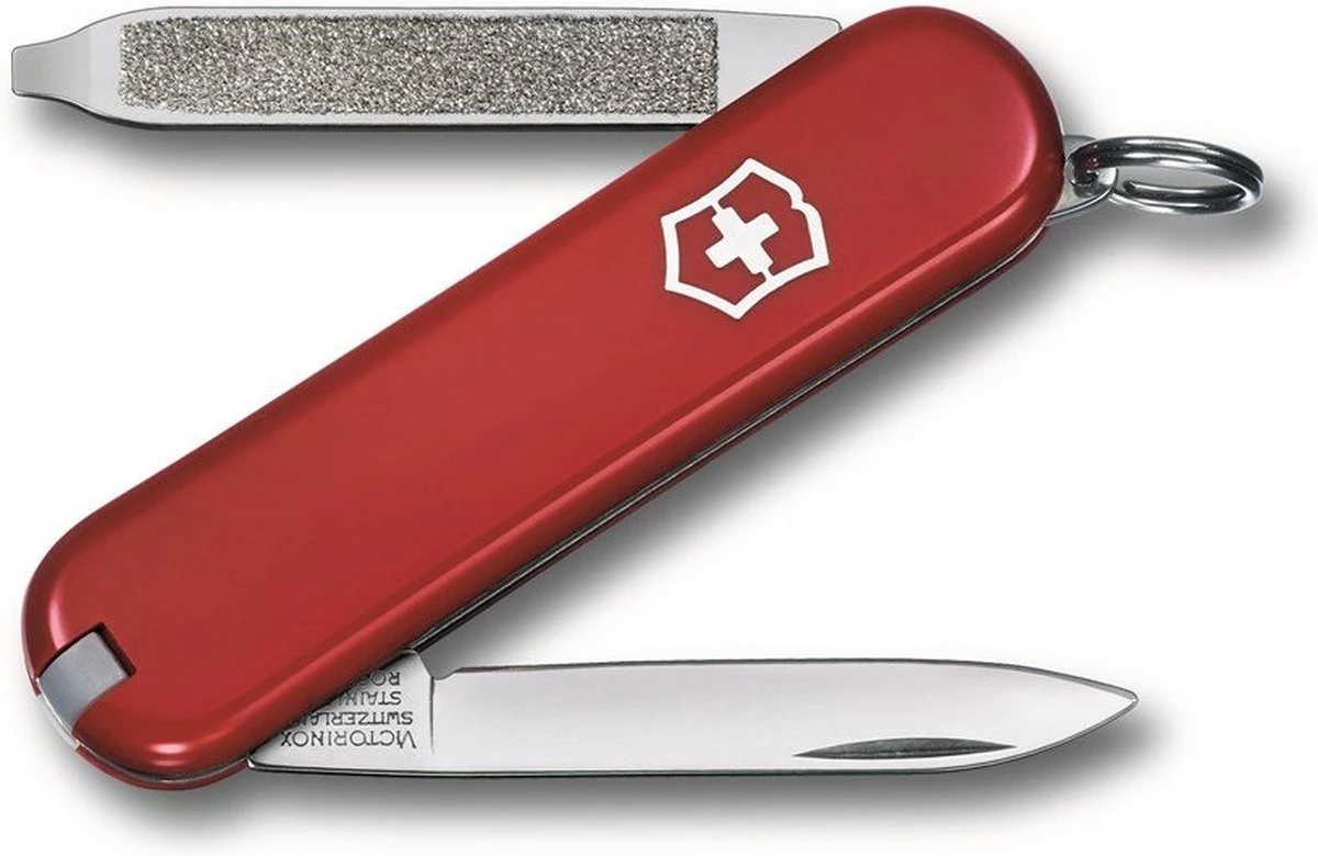 Victorinox Escort Zakmes - 6 Functies - Rood 6 Victorinox Escort Zakmes - 6 Functies - Rood - Afbeelding 4