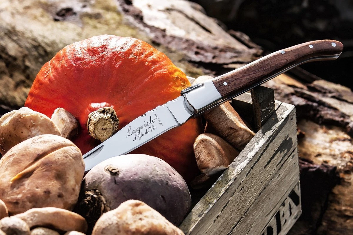 Laguiole Style De Vie Zakmes - In Giftbox - Rozenhout 15 Laguiole Style De Vie Zakmes - In Giftbox - Rozenhout - Afbeelding 13